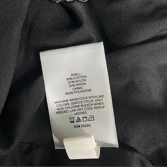 Express Black Lace Pencil Midi Skirt Size 6 - Picture 13 of 16